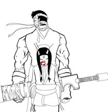 Zabuza and Haku von David  Fernandes