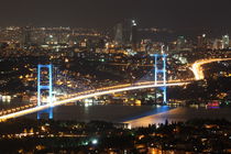 Bosphorus Bridge from Camlica Hill by Evren Kalinbacak