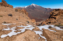 last snow on Teide, Tenerife - Letzter schnee am Teide, Teneriffa von Raico Rosenberg