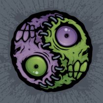 Zombie Yin-Yang von John Schwegel