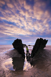 Shipwreck, Berrow, Somerset by Craig Joiner