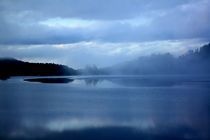 Blaue Landschaft von Christine Bässler