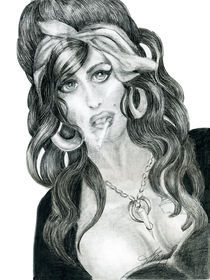 Amy Winehouse RIP study von Alma  Lee