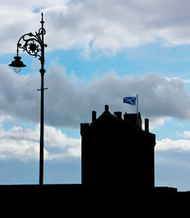 Broughty Ferry Castle Silhouette von Buster Brown Photography