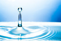 Blue Water Drop by Marc Garrido Clotet