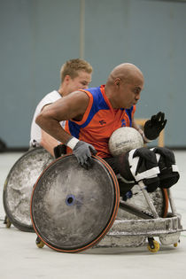 wheelchair rugby, quad rugby by Wiebke Wilting