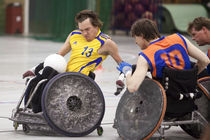 wheelchair rugby, quad rugby von Wiebke Wilting