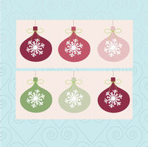 christmas ball decorations  by thomasdesign