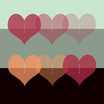 green hearts by thomasdesign