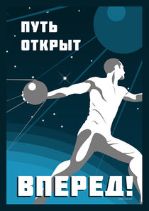 Sputnik: go on! von Anna Khlystova