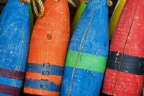 Colorful Buoys by John Greim