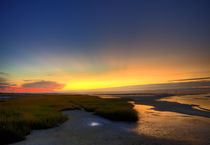 Seascape sunset, Cape Cod, USA by John Greim