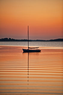 Sunse Sailboat von John Greim