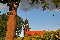 Dorfkirche unter blauem Himmel - Sophienstädt von captainsilva
