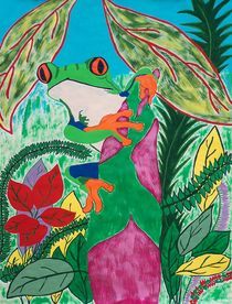 Fraggle the Tree Frog von Courtney Jones