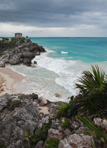 Beach - Tulum, Mexico von Colin Miller