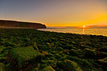 Sunset on Helgoland by Michael Fischer