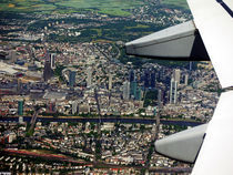 Luftaufnahe Frankfurt City von Thomas Brandt