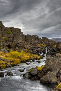 Icelandic Waterfall v.1 von Amos Edana