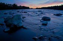 Peaceful sunset river von grimauxjordan