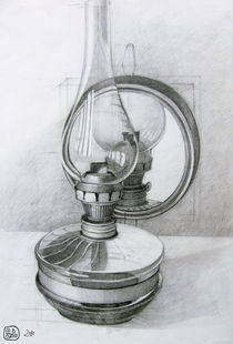 Petroleum lantern von Katalin Szasz-Bacso