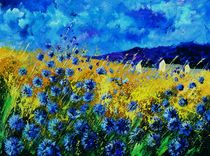 blue cornflowers 68 von pol ledent