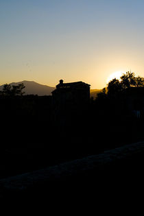 Sunset in Tuscany by David Carvalho