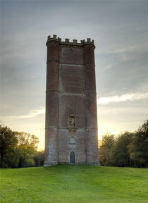 King Alreds Tower colour von andrew  Bowkett