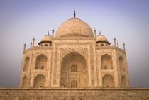 Low Angle of the Taj Mahal by Russell Bevan Photography