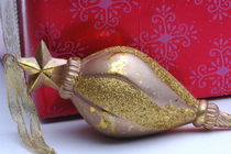 Golden Tree Ornament by Tom Warner