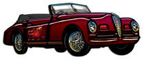 Large Convertible Classic Car von Blake Robson