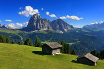 Blick zum Langkofel von Wolfgang Dufner