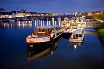 Maastricht, Jetty on Maas River von Marc Garrido Clotet