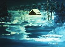 Winterlandschaft von Eva Borowski
