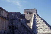 Chichen Itza Ruins Mexico von John Mitchell