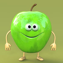 GREEN APPLE by Michel Agullo