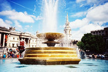 Trafalgar square by Giorgio Giussani