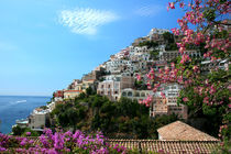 Malerische Küstenstraße von Amalfi von Katrin Lantzsch