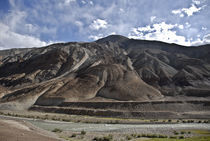 Mountain shapes, Spiti Valley, INDIA by Alessia Travaglini