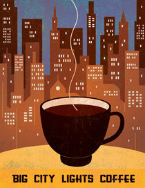 Manhattan Coffee III von Benjamin Bay