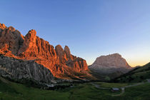 Alpenglühen von Wolfgang Dufner