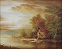 Dan Scurtu - River Scene von Dan Scurtu