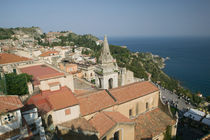 TAORMINA: View towards Piazza IX Aprile von Danita Delimont