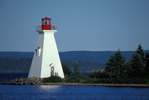 Baddeck lighthouse by Danita Delimont