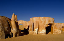 Famous movie set of Star Wars movies in Sahara Desert near Tozeur Tunisia Africa by Danita Delimont