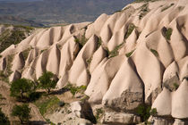 Middle East central part of Turkey in Cappadocia and the volcanic rock formations von Danita Delimont