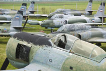 Yugoslav Aeronautical Museum at Belgrade Airport-Obsolete Grounded Aircraft of the Serbian Airforce by Danita Delimont