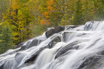 Bond Falls on the Middle Fork of the Ontonagon river near Paulding in the UP of Michigan von Danita Delimont