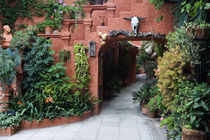 Villa entrance to garden von Danita Delimont
