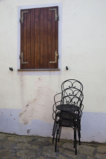 Cafe chairs von Danita Delimont